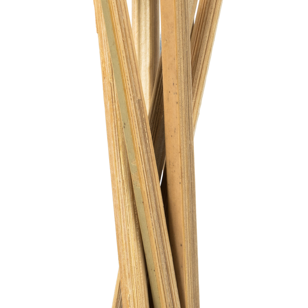 Vickerman 15" Tigela Pod attached to a Wood Stem, Dried 7/Pk