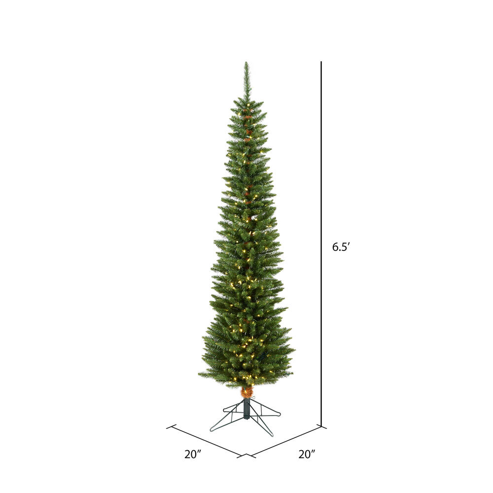 Vickerman Durham Pole Pine Artificial Christmas Tree