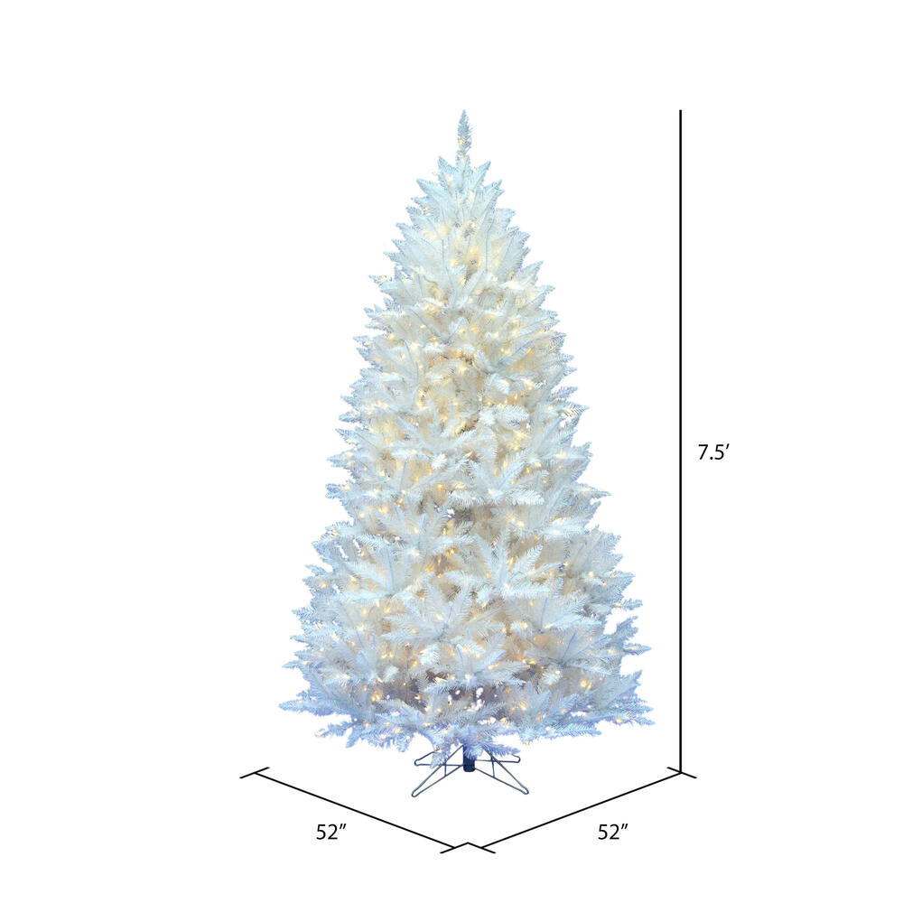 Vickerman Sparkle White Spruce Artificial Christmas Tree
