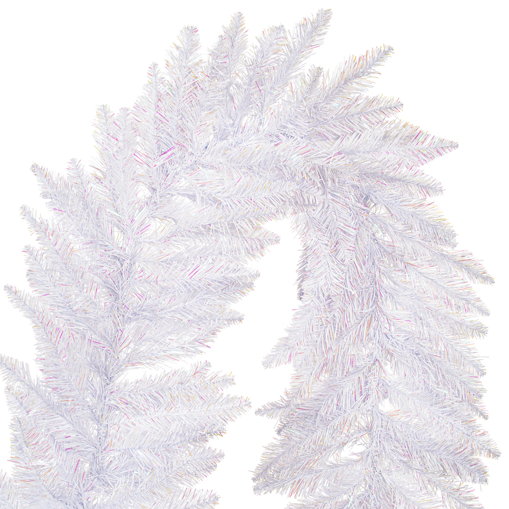 Vickerman Artificial Sparkle White Spruce Garland