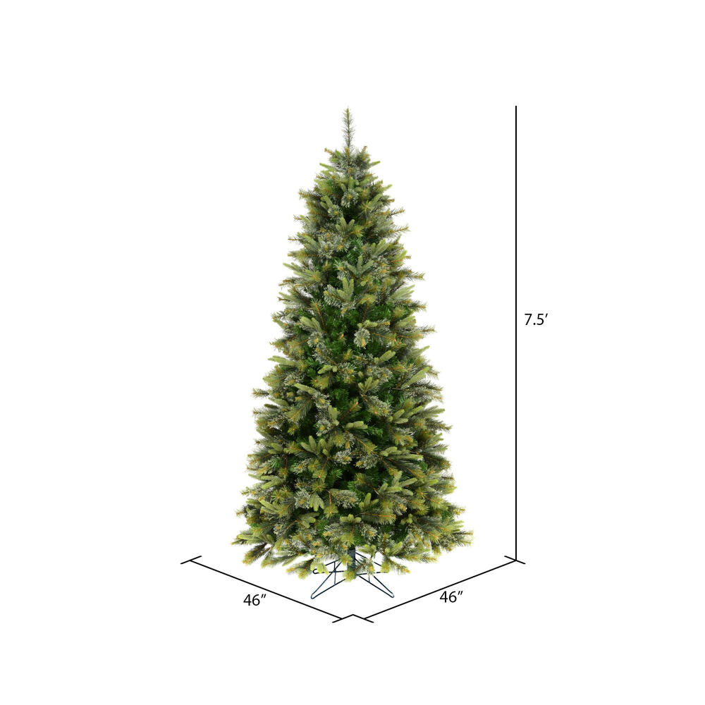 Vickerman Cashmere Pine Slim Artificial Christmas Tree