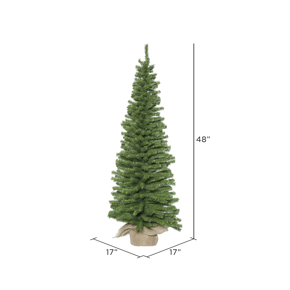 Vickerman Mini Pine Artificial Christmas Tree Unlit