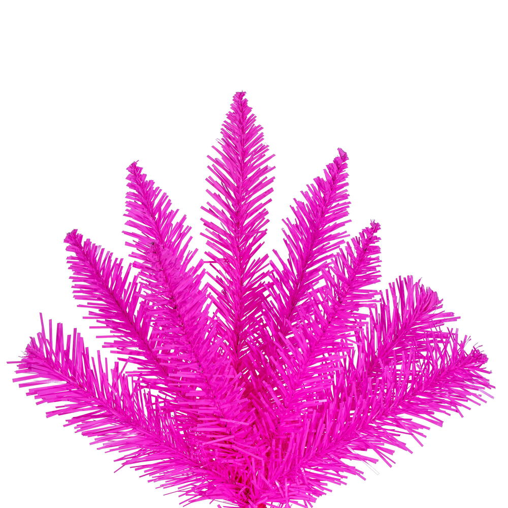 Vickerman Hot Pink Artificial Christmas Tree 