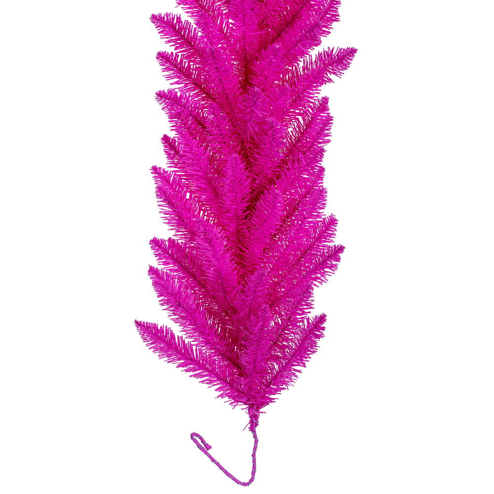Vickerman Hot Pink Artificial Garland