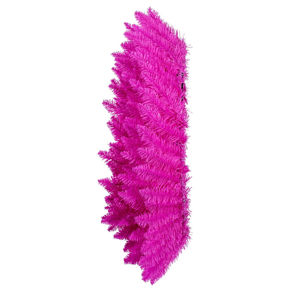 Vickerman Hot Pink Artificial Wreath