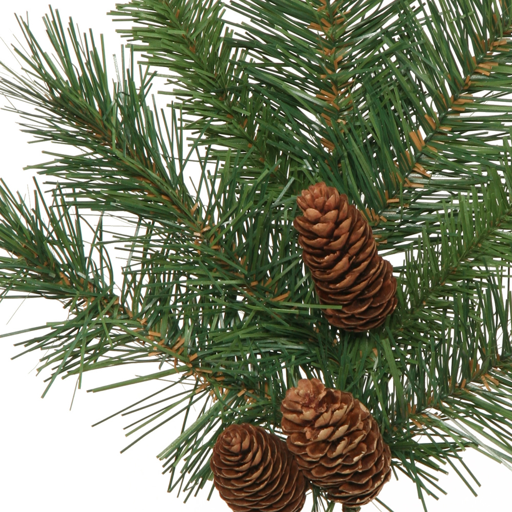 Vickerman Artificial Cheyenne Pine Spray with Pinecones