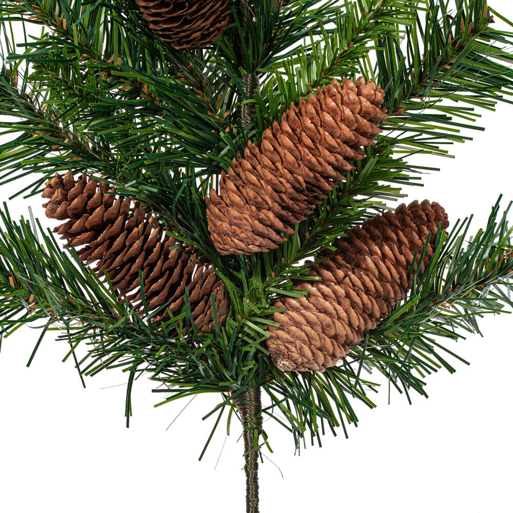 Vickerman Artificial Cheyenne Pine Spray with Pinecones