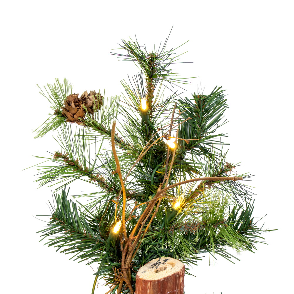 Vickerman Mixed Country Pine Artificial Alpine Tree