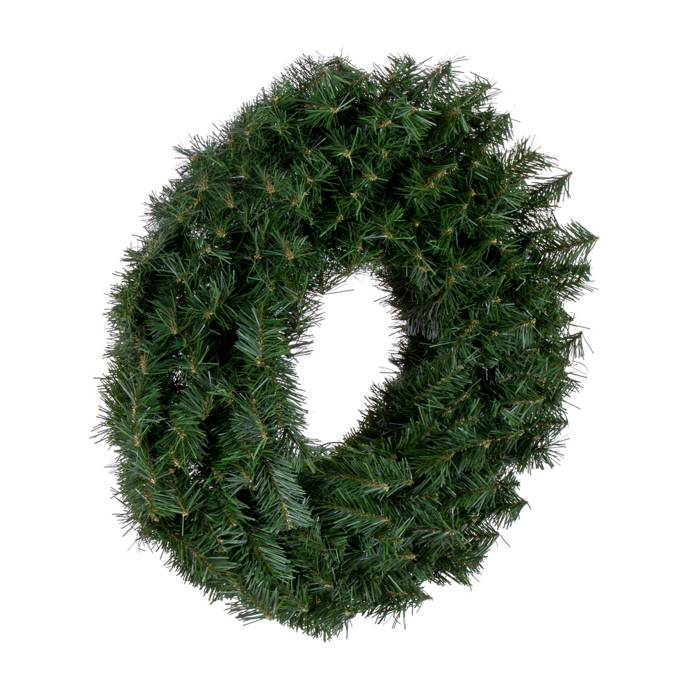 Vickerman Artificial Canadian Pine Wreath Unlit