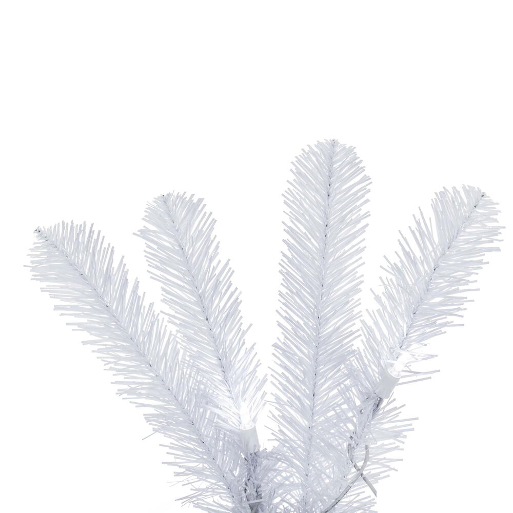 Vickerman Crystal White Full Artificial Christmas Tree