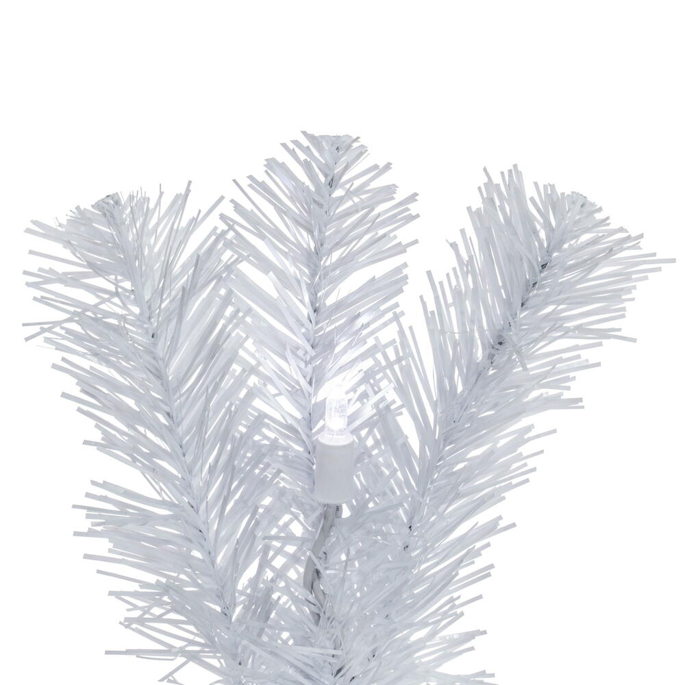 Vickerman Artificial Crystal White Garland