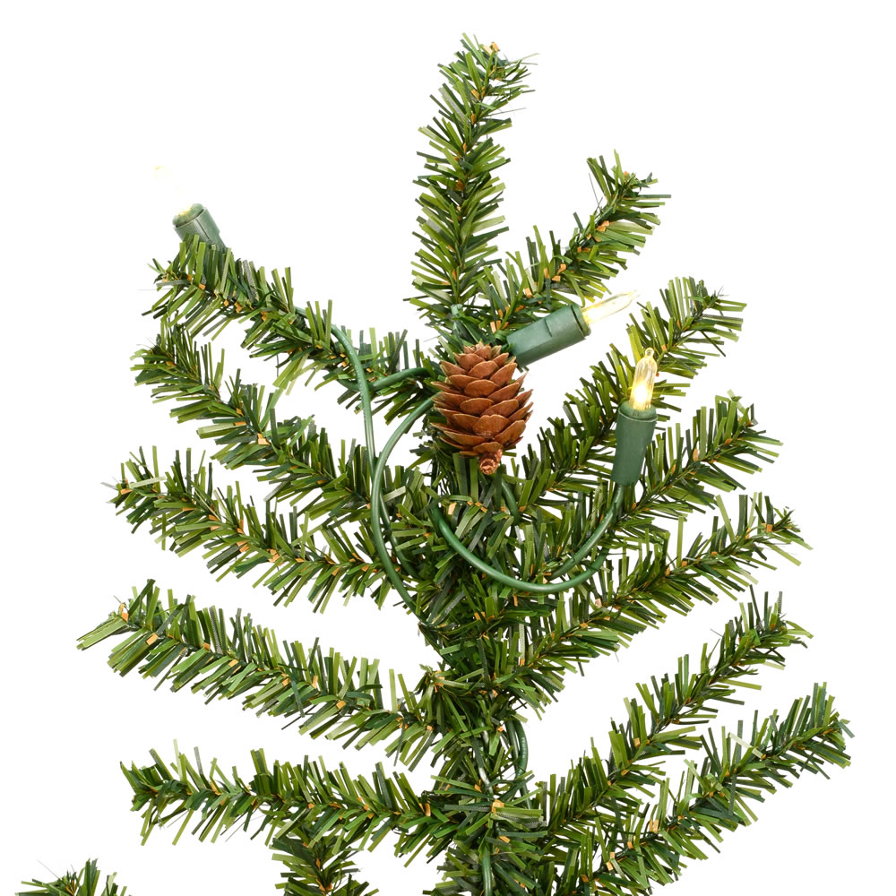 Vickerman Artificial Alpine Tree with Pine Cones & Vine