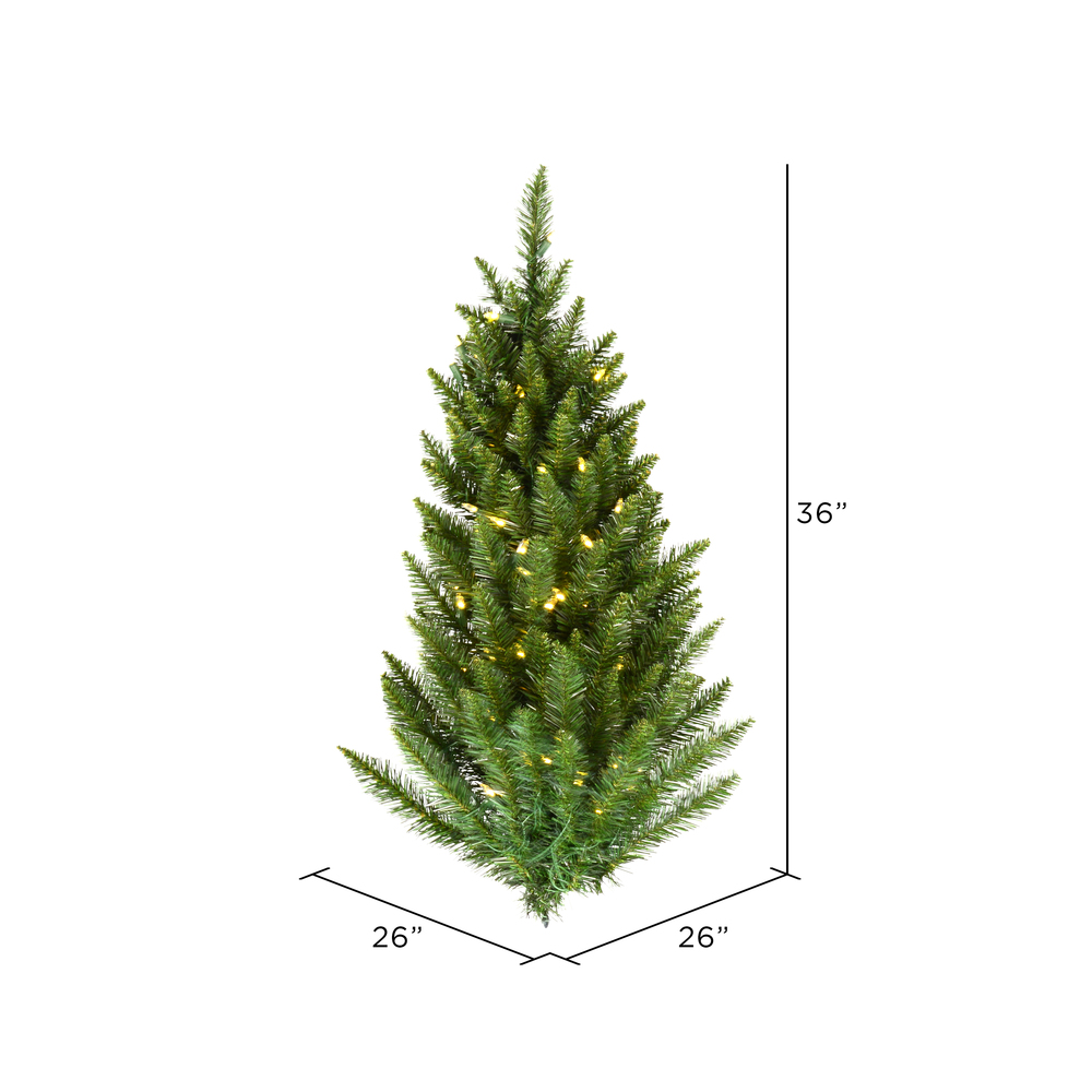 Vickerman Camdon Fir Artificial Wall Tree