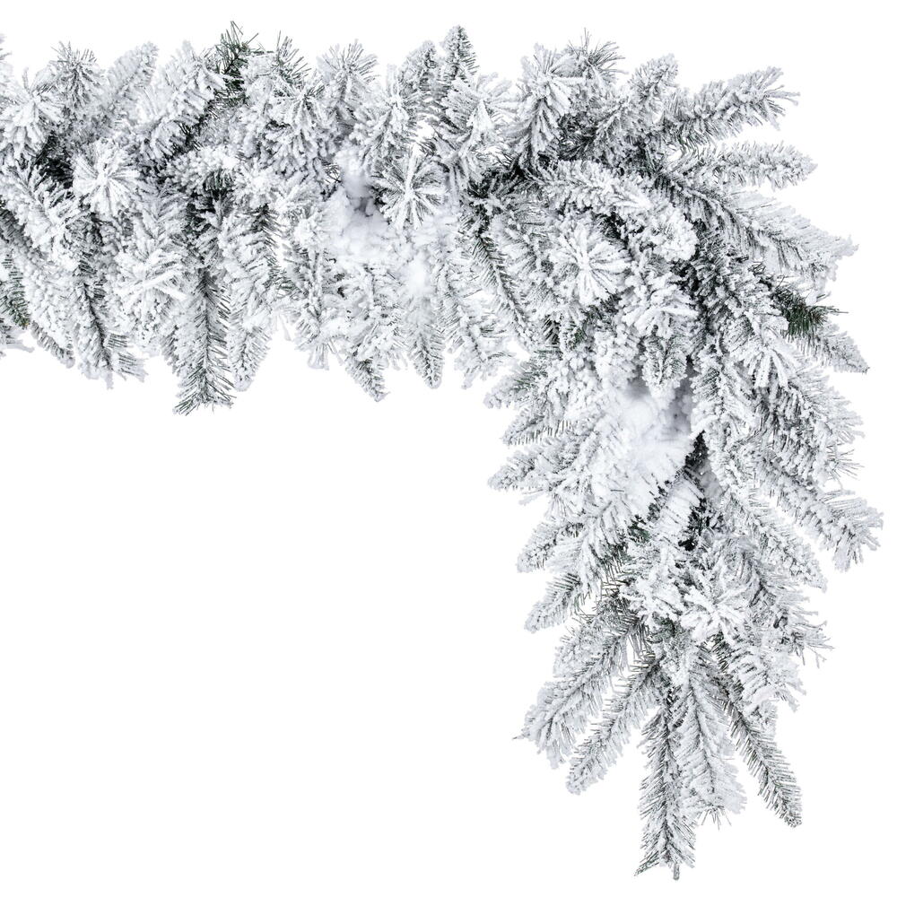 Vickerman Flocked Utica Fir Artificial Garland 