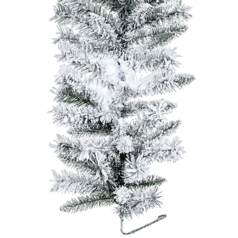 Vickerman Flocked Utica Fir Artificial Garland 