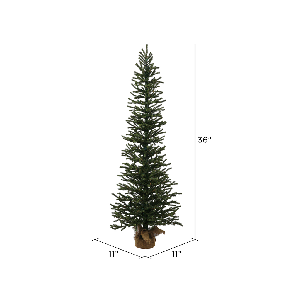 Vickerman Mini Pine Artificial Christmas Tree