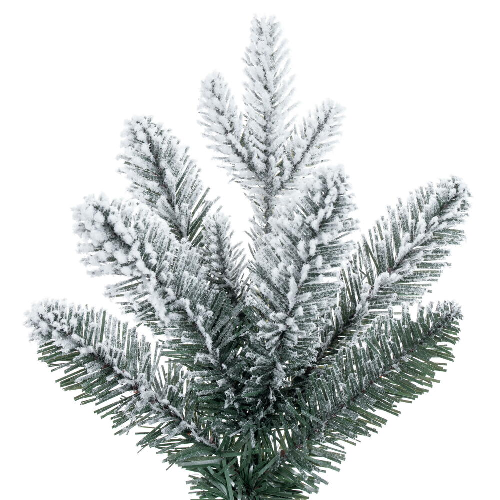 Vickerman Frosted Potted Spruce Artificial Christmas Tree