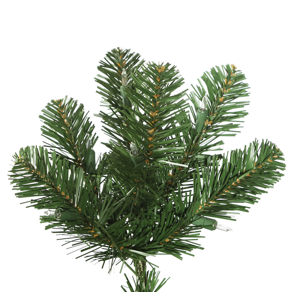 Vickerman Oregon Fir Slim Artificial Christmas Tree