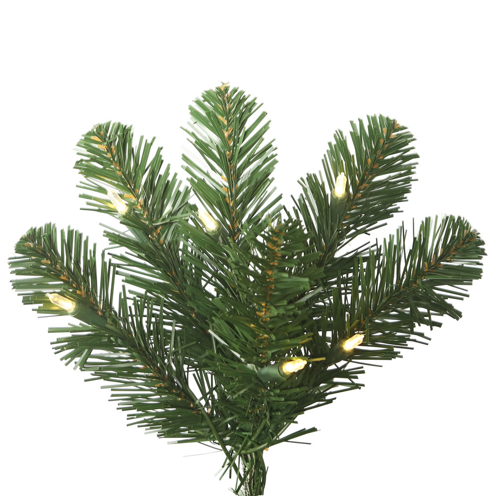 Vickerman Oregon Fir Slim Artificial Christmas Tree