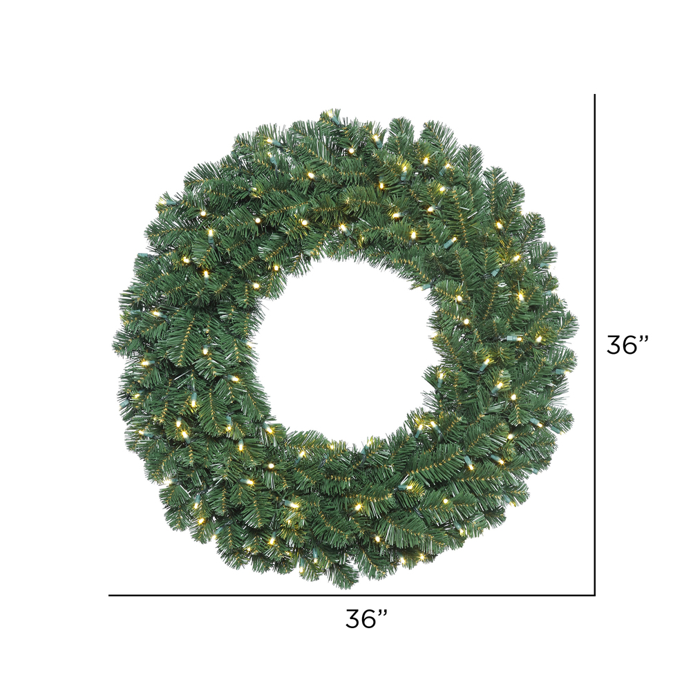 Vickerman Artificial 36" Oregon Fir Wreath