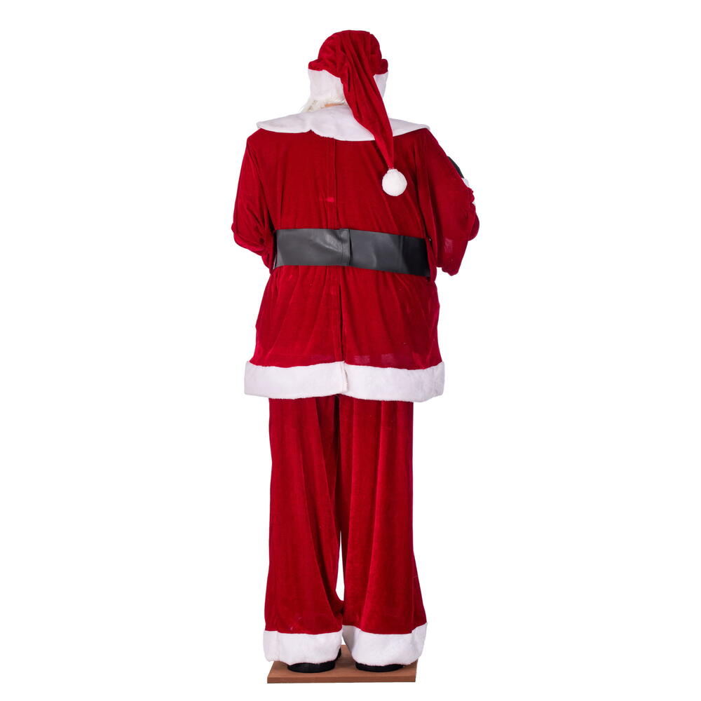 Vickerman Red Velvet Standing or Sitting Santa