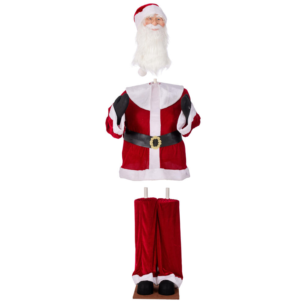Vickerman Red Velvet Standing or Sitting Santa