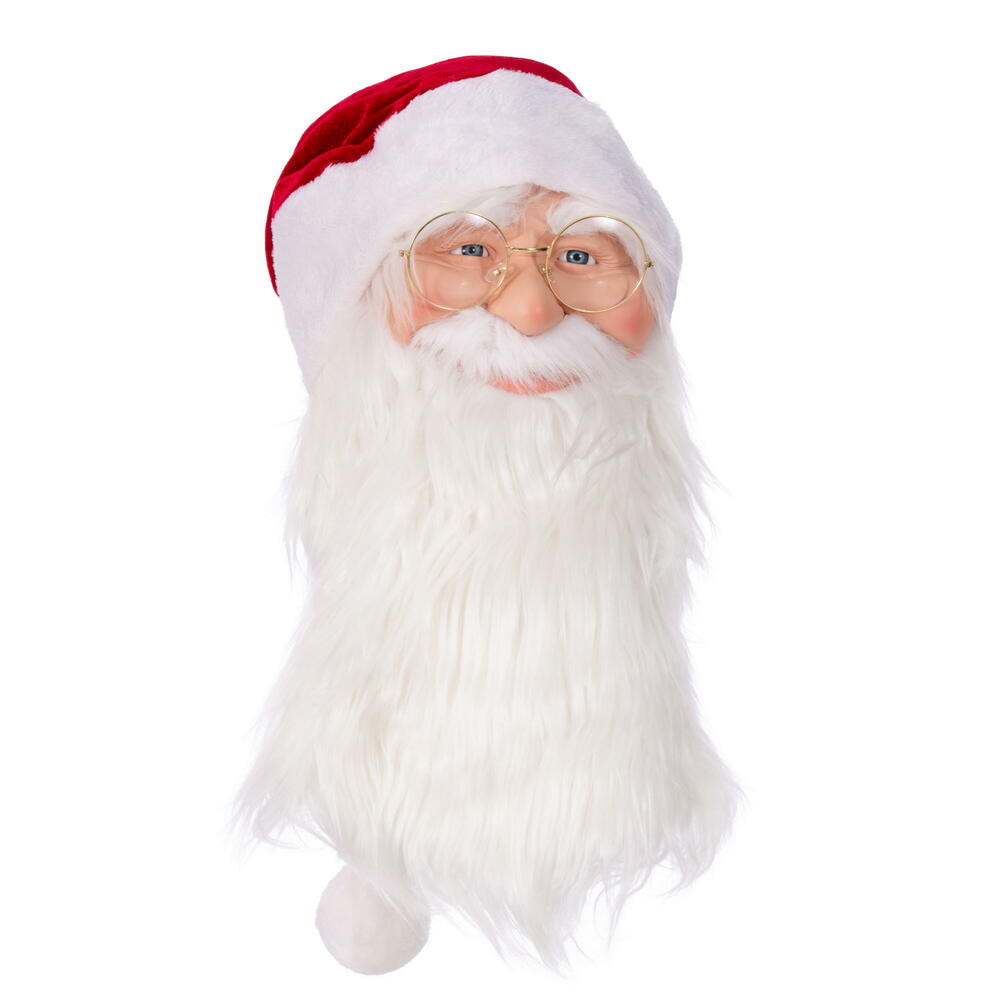Vickerman Red Velvet Standing or Sitting Santa