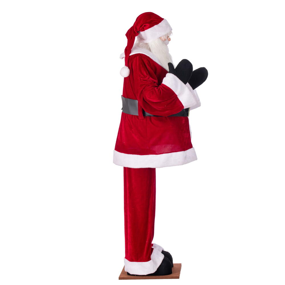 Vickerman Red Velvet Standing or Sitting Santa