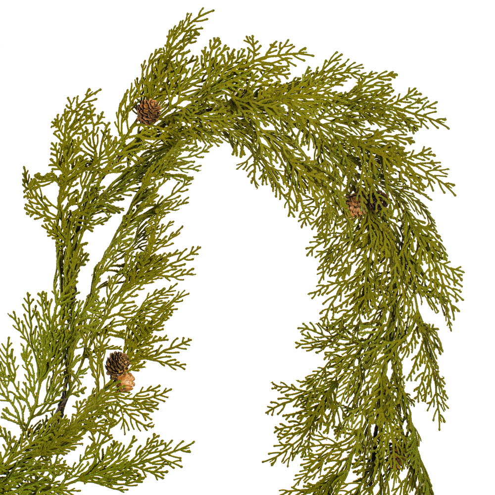 Vickerman Cedar Pinecone Artificial Christmas Garland