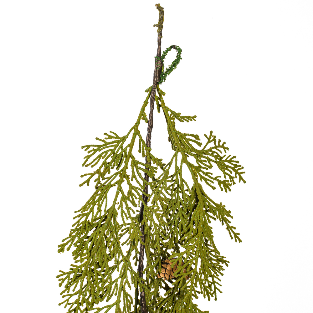 Vickerman Cedar Pinecone Artificial Christmas Garland