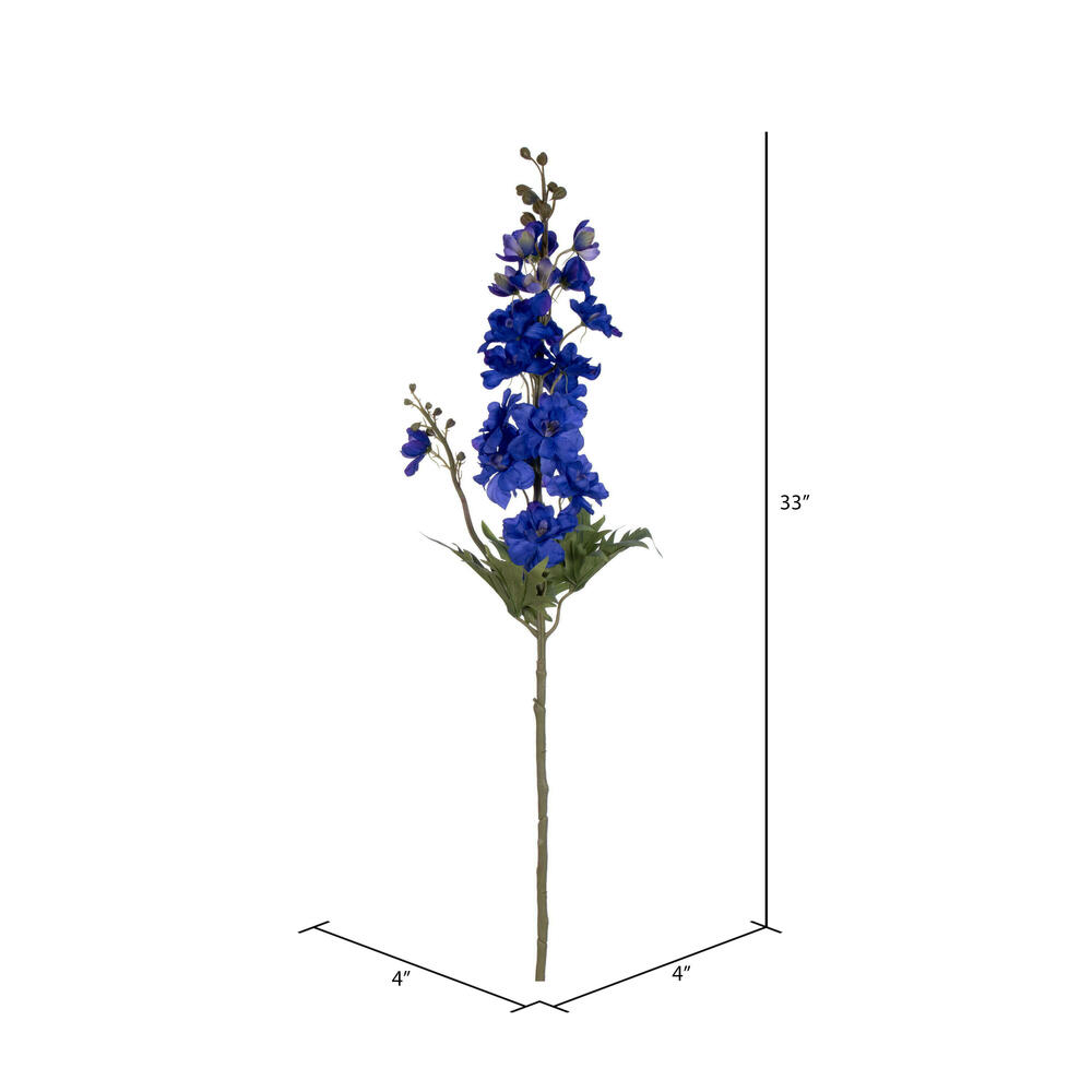 Vickerman 33" Artificial Larkspur Spray, 3 per bag