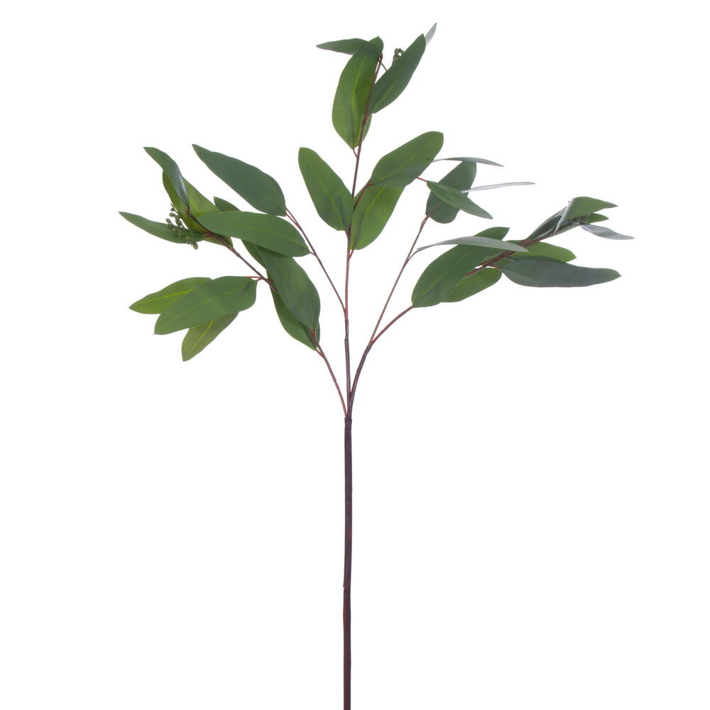 Vickerman Artificial Green Seeded Willow Eucalyptus Collection
