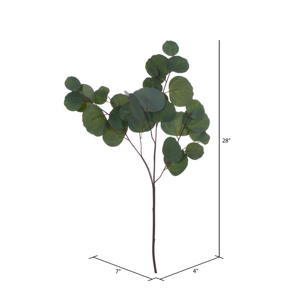 Vickerman Artificial Green Silver Dollar Populus Eucalyptus Collection