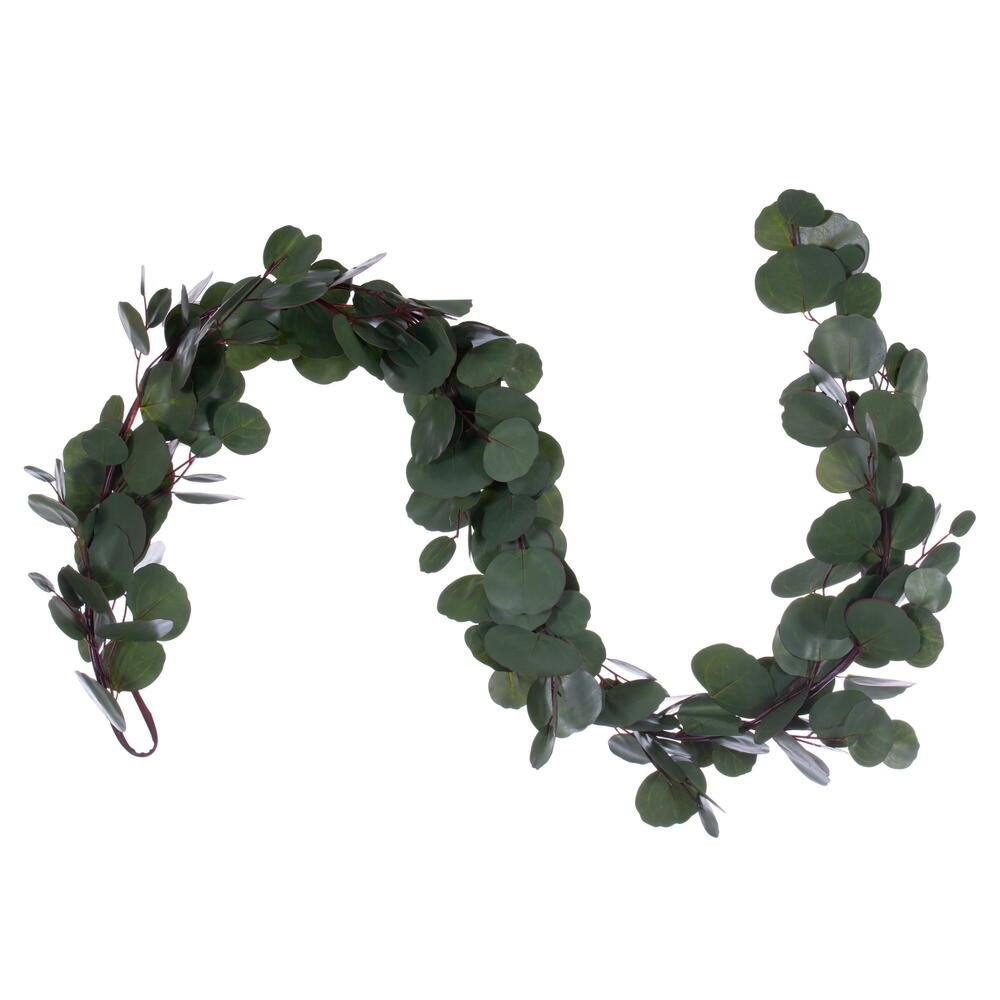 Vickerman Artificial Green Silver Dollar Populus Eucalyptus Collection
