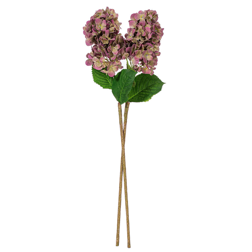 Vickerman 34" Artificial Cone Hydrangea Spray, 2 per bag
