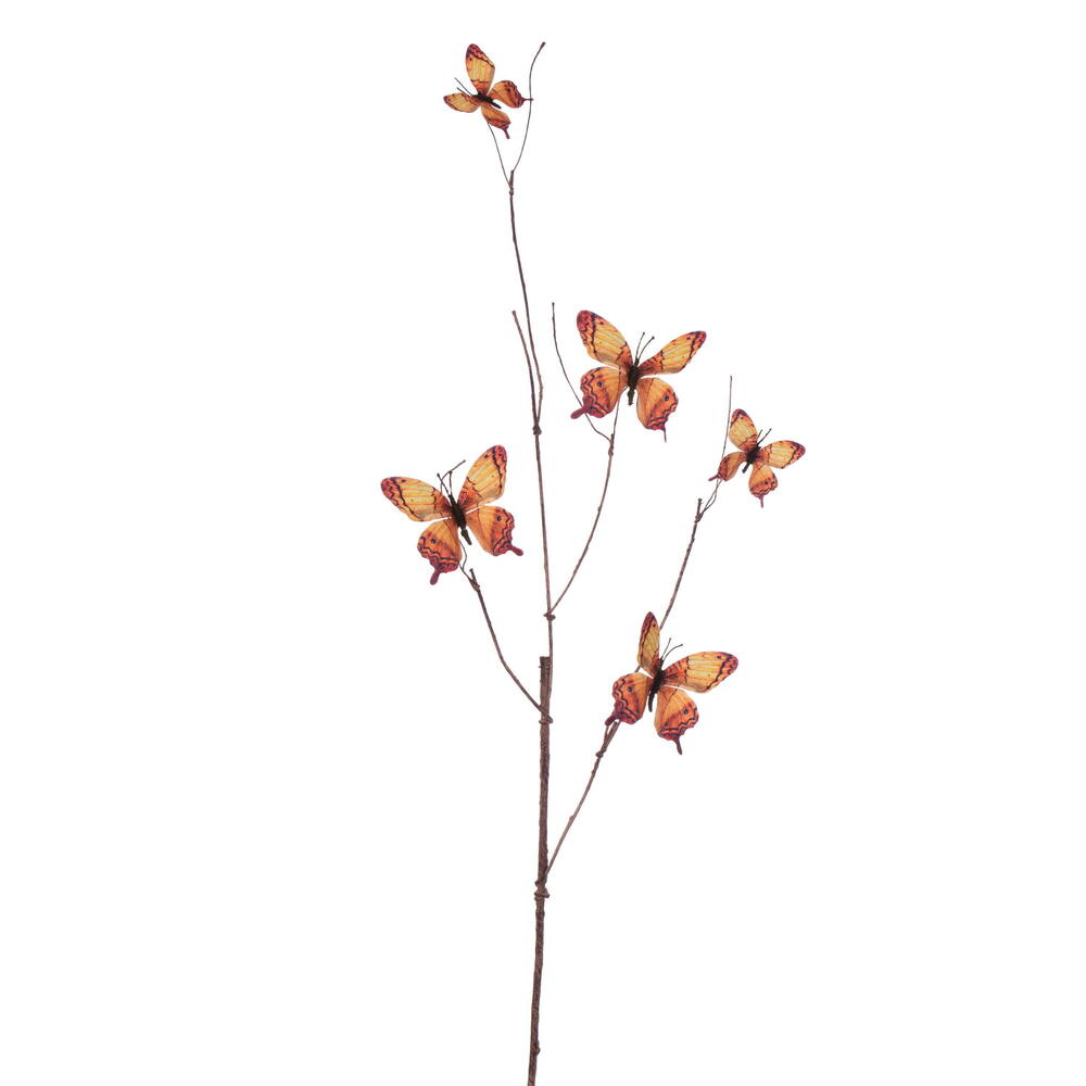 Vickerman 37" Butterfly Spray, 2 per Bag