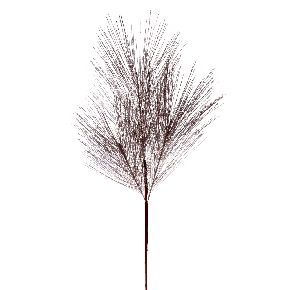 Vickerman 24" Metallic Pine Needle Spray