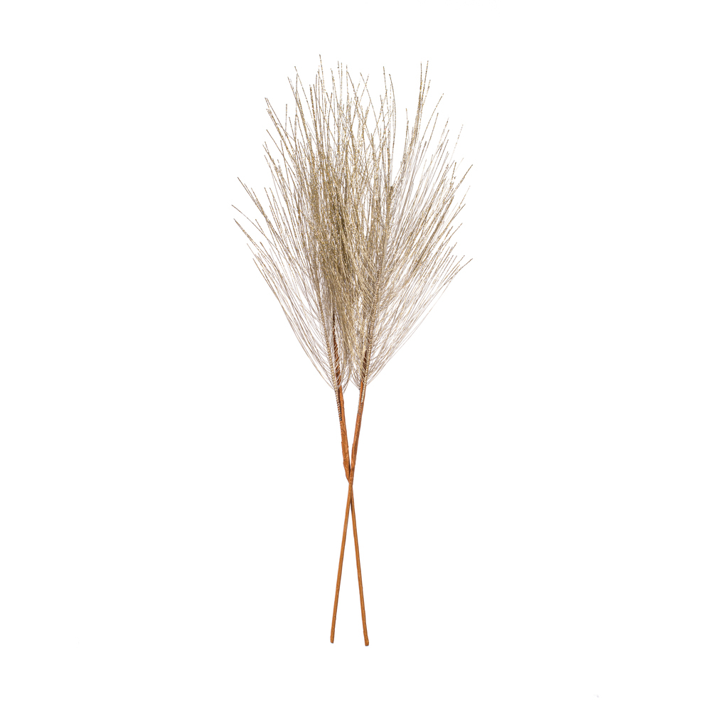 Vickerman 24" Metallic Pine Needle Spray