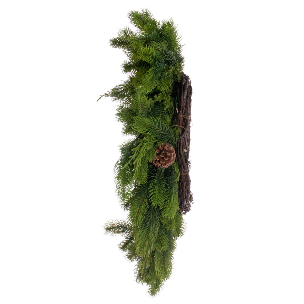 Vickerman Holiday Pine Wreath with Cones