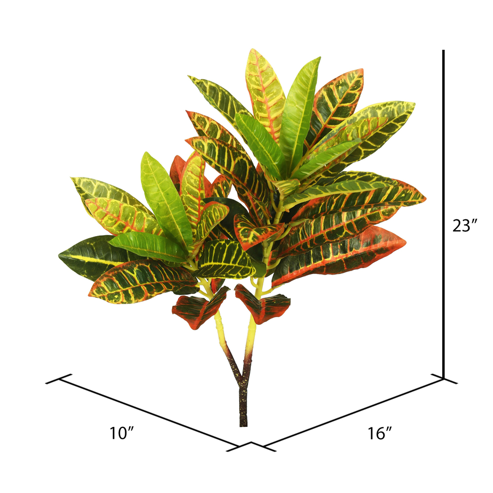 23" Real Touch Croton Spray 3/pk