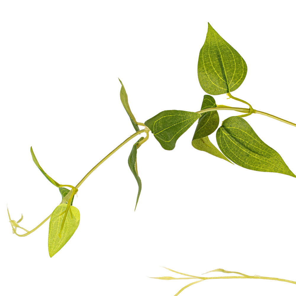 Vickerman Artificial Green Clematis Leaves Spray