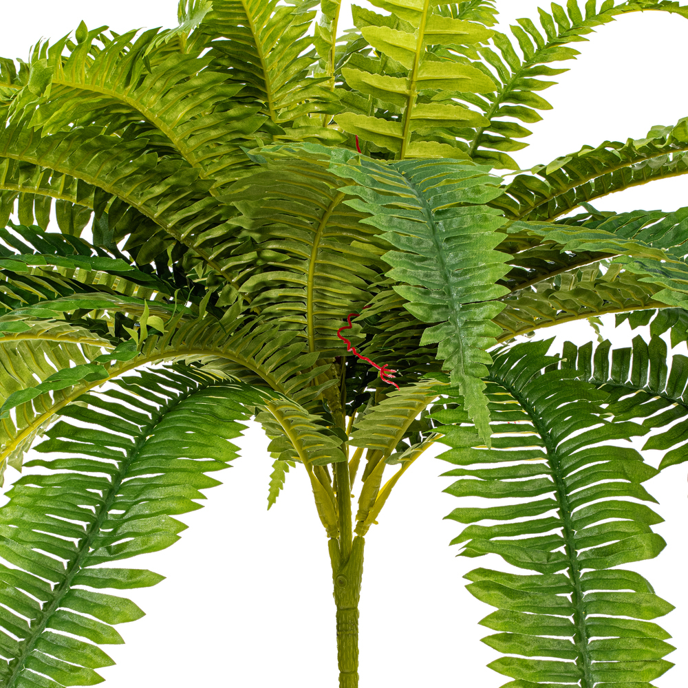 Vickerman Artificial Green Boston Fern Bush