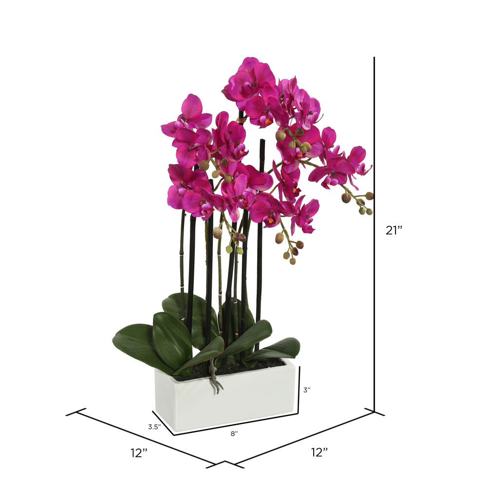 Vickerman Artificial Orchid Arrangement