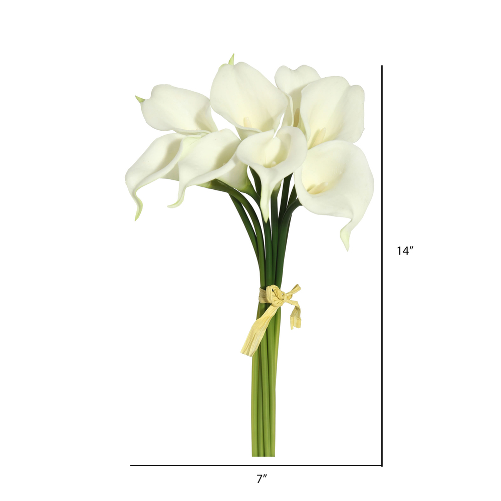 Vickerman Artificial 14" Calla Lily Bundle