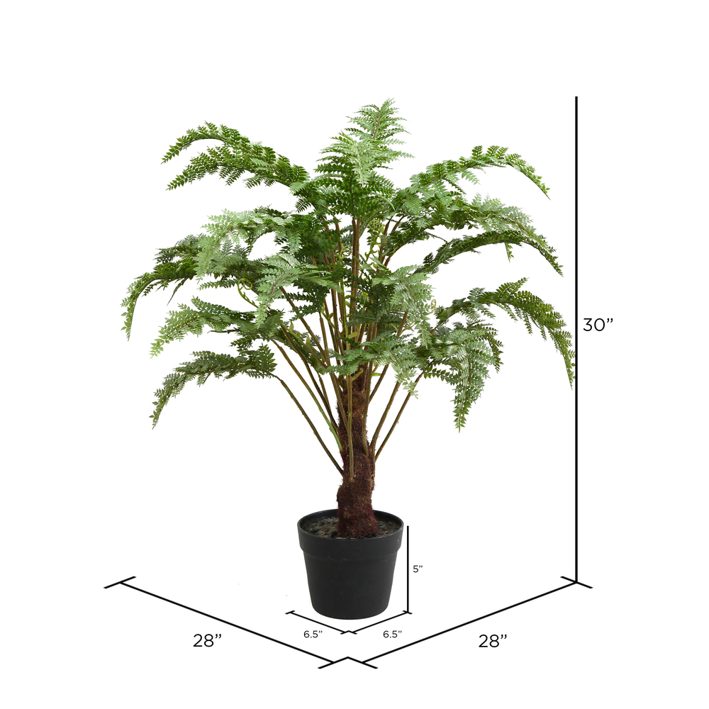 Vickerman Artificial Potted Fern