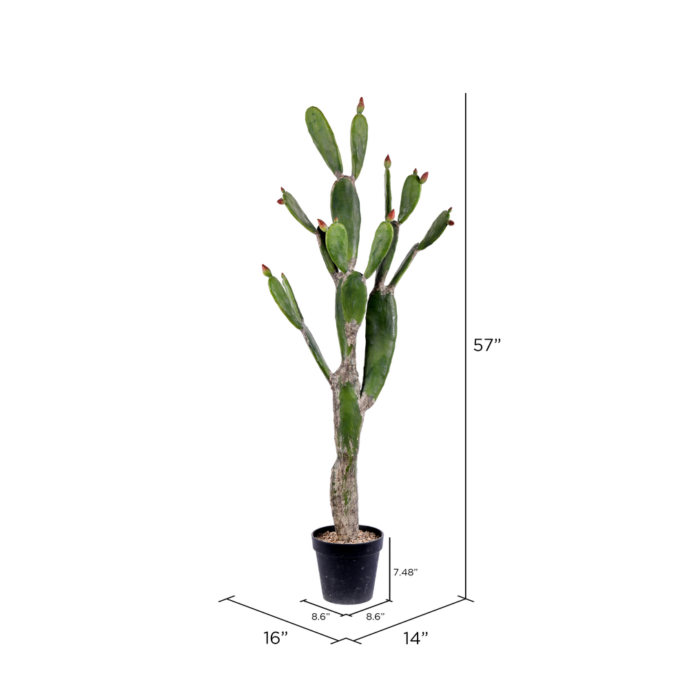 Vickerman Artificial Prickly Pear Cactus