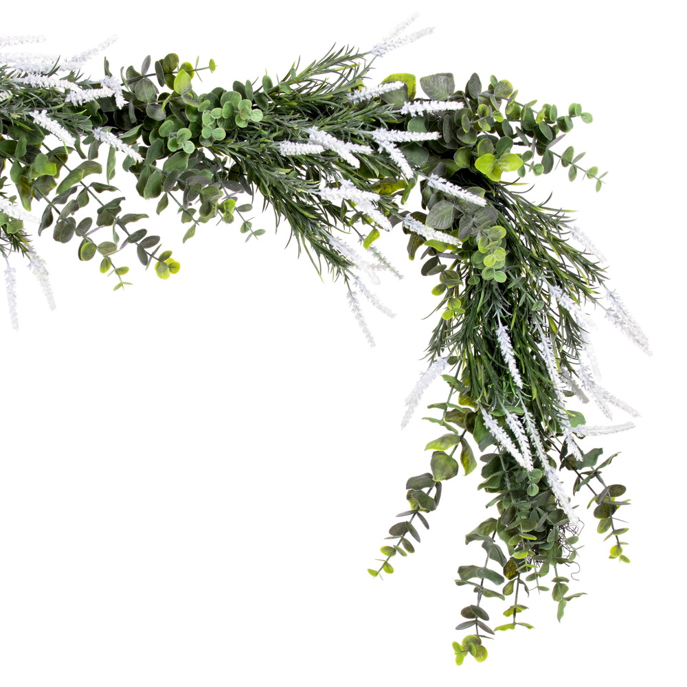 72" Green Rosemary & Eucalyptus Garland