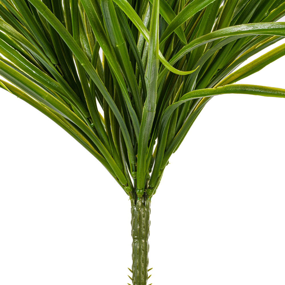 Vickerman Artificial Green Grass Bush UV Coated, 3/pk