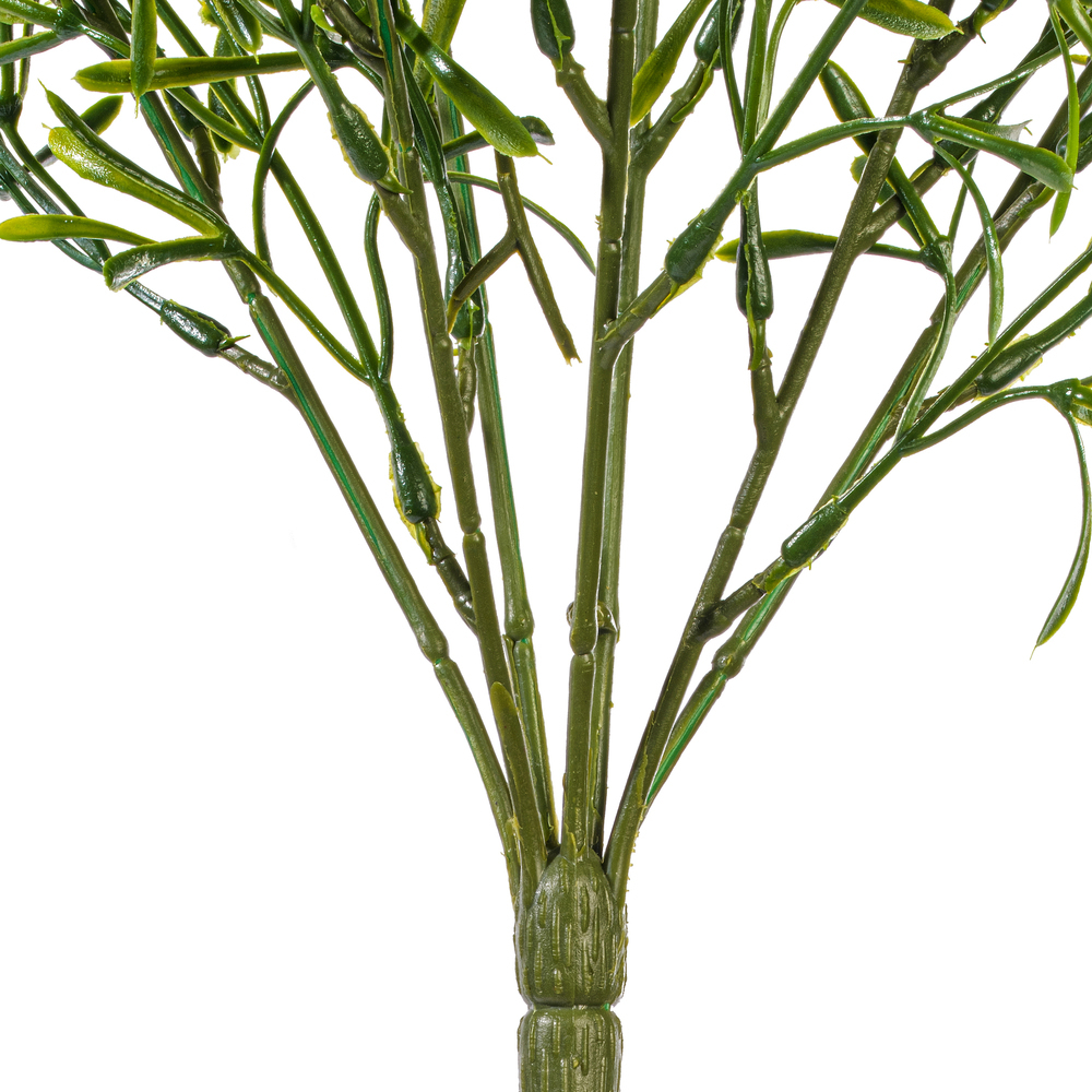 Vickerman Artificial UV Coated Bush with Purple Flowers