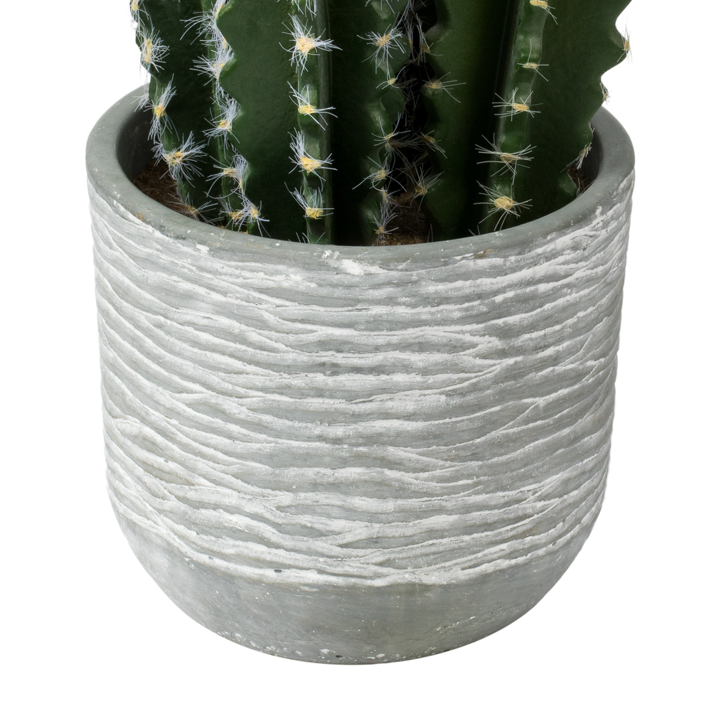 Vickerman Artificial Green Cactus Plant
